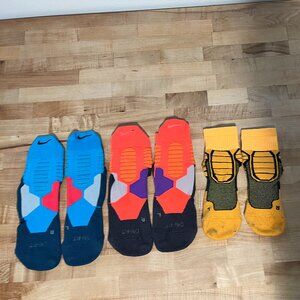 Lot of 3 pairs Men's Large 8-12 Nike Hyper Elite Basketball Quarter Socks
